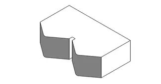trigon brick shape custom