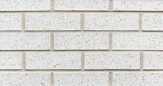 White with Speck Glazed Thin Brick