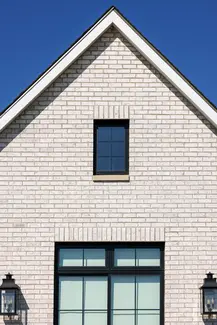 brick home with casablanca