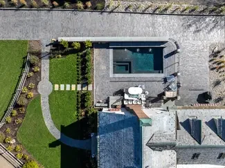 Home with Empire Blue Pavers